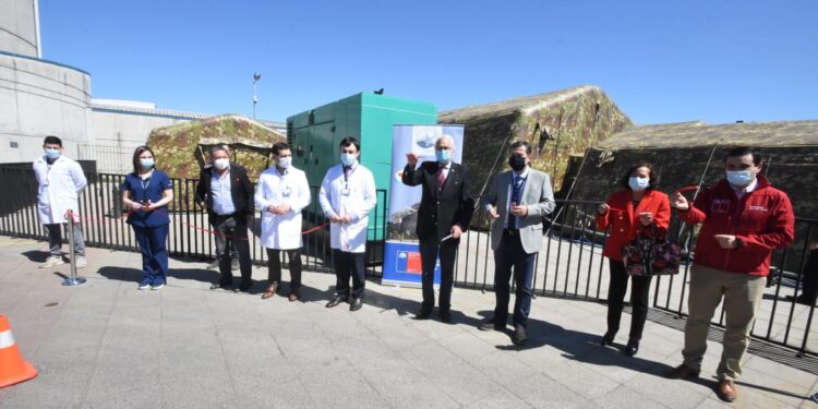 Se inauguró oficialmente el hospital de campaña para la comuna de Osorno adquirido con recursos aprobados por Consejeros Regionales