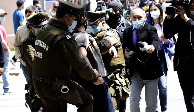 Balance preliminar de Carabineros: 30 detenidos a nivel nacional durante desarrollo del Plebiscito