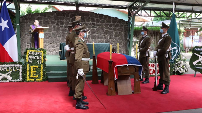 Carabineros tras velorio de cabo muerto en La Araucanía: «Llevó al extremo su juramento de servicio»
