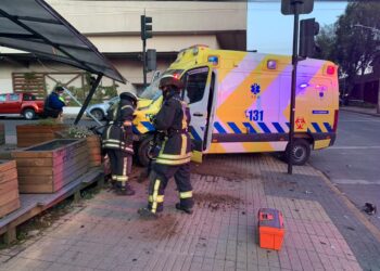 3 accidentes de tránsito se registraron en horas de esta tarde en la ciudad de Osorno