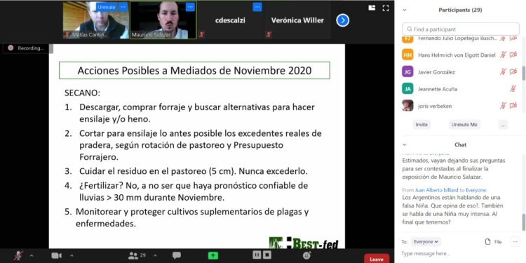 Aproleche Osorno realiza capacitación en línea para mejorar el futuro del sector.