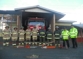 Convenio entre Bomberos de Quilacahuín y Saesa, permitirá contar con empalme definitivo.