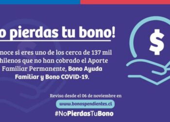 SEREMI DE DESARROLLO SOCIAL INVITA A COBRAR SUS BONOS.