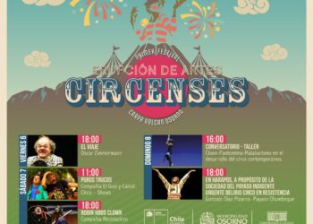 El arte circense se toma Osorno en el primer festival virtual erupción artes circenses, carpa – volcán Osorno 2020