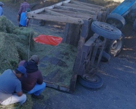 Conductor falleció aplastado por un tractor en San Pablo