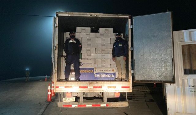 Un camión con más de 10 toneladas de merluza austral incautó en Ancud