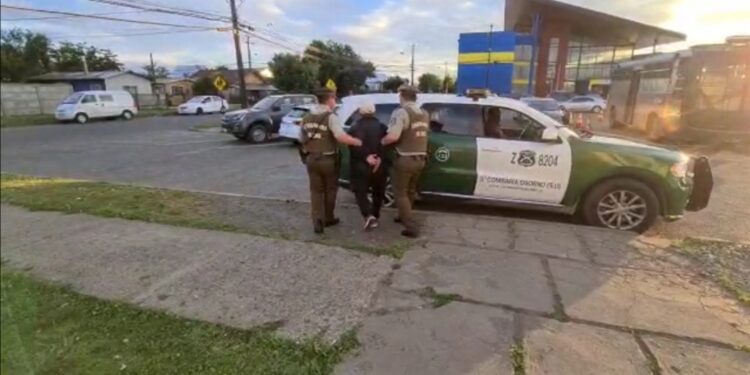 Pistolero que disparaba al aire en Rahue Alto-Osorno fue detenido por Carabineros