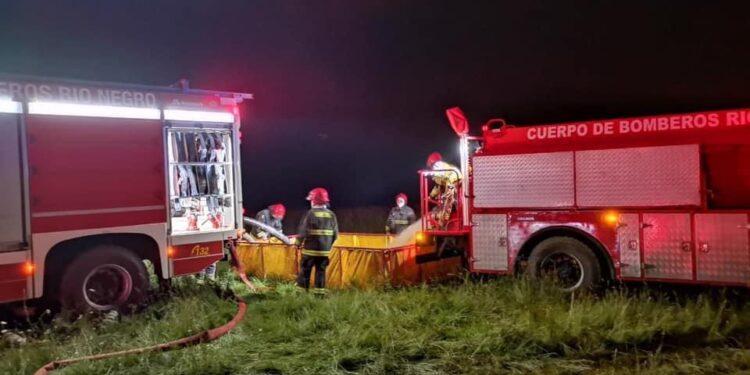 Investigan segundo incendio ocurrido en el vertedero de Río Negro