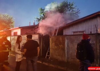 Un incendio en Rahue Alto Osorno dejó una vivienda y bodega con daños
