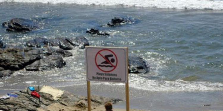 Playas de San Juan de la Costa y Río Negro: No aptas para el baño