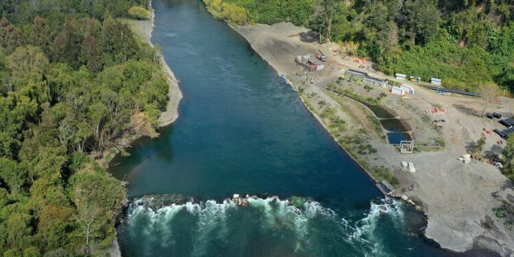 Eventual modificación del río Rahue se origina por Piscicultura Aquafarms asegura Áridos Dowling y Schilling