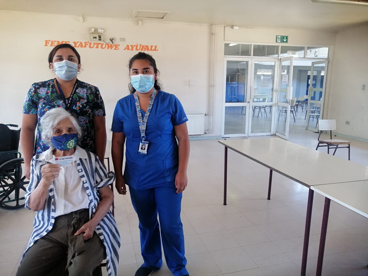 Cesfam Quinto Centenario invita a mayores de 70 años a vacunarse en