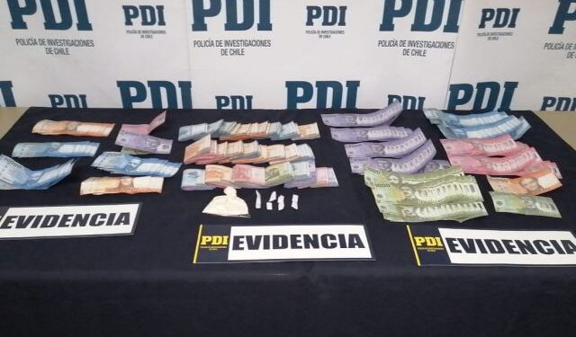 PDI detiene a pareja por microtráfico de drogas en Osorno