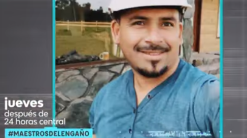 Este jueves en #Maestros del Engaño de TVN se transmite impactante reportaje de osornino estafador