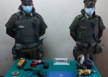 Detienen a un sujeto con especies robadas en la vía pública