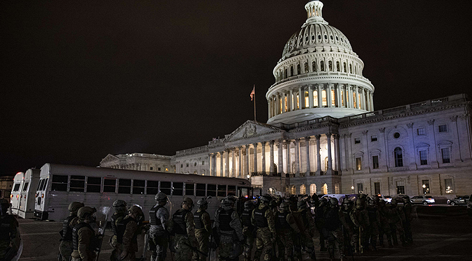 Policía alerta de un plan para irrumpir nuevamente en el Capitolio en Estados Unidos