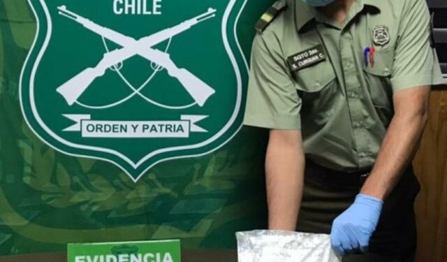 Carabineros detuvo a pasajero de bus por tráfico de drogas en La Unión