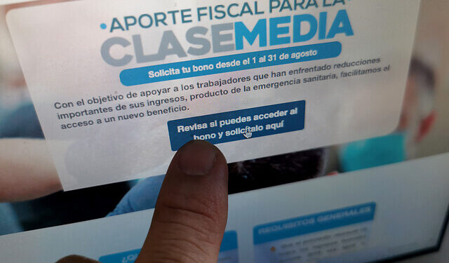 Ya está habilitada la plataforma para postular al Bono Clase Media 2021