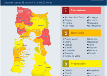 Reporte de hoy 29 de Abril 2021 Covid-19 en la región de Los Lagos