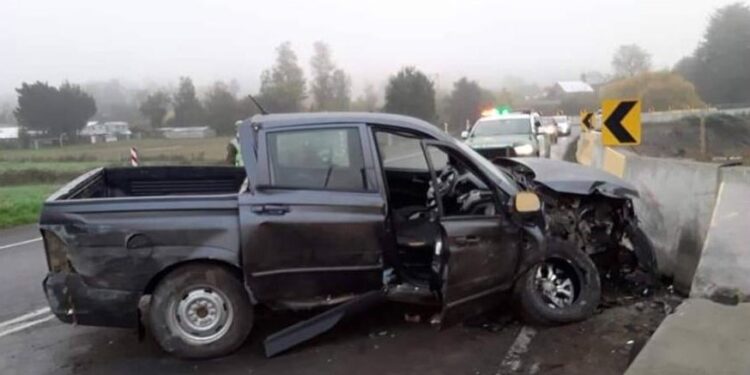 5 personas resultaron lesionadas en 2 accidentes ocurridos en la provincia de Osorno