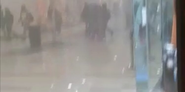 Incendio de un vehículo en estacionamientos provocó alarma en el Mall de Osorno