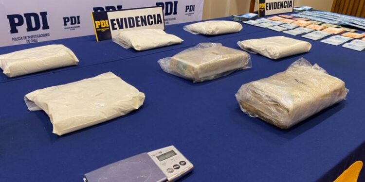 Incautan más de 7 millones de pesos en drogas  en la provincia de Llanquihue