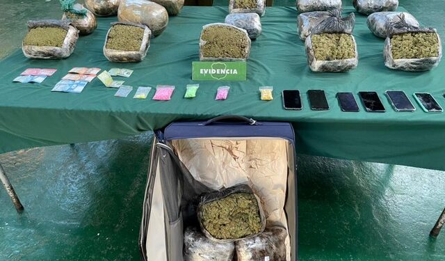 Detienen a 6 personas e incautan drogas de diferentes tipos en Llanquihue