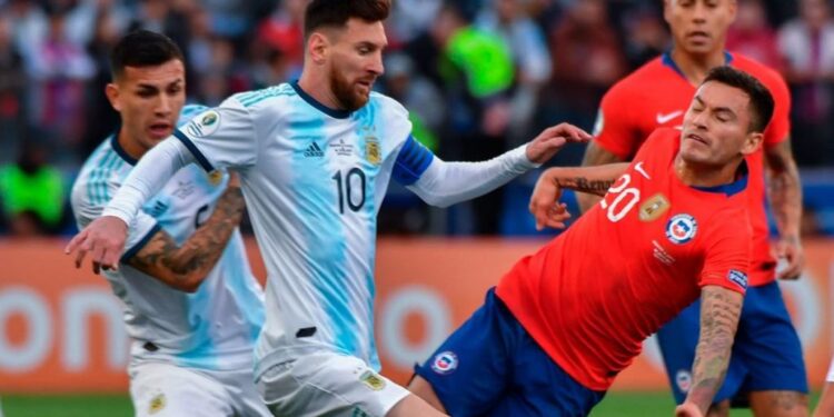 Chile obtiene importante empate ante Argentina en el debut de Martín Lasarte