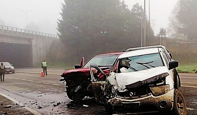 Grave accidente de tránsito dejó un muerto hoy en Osorno