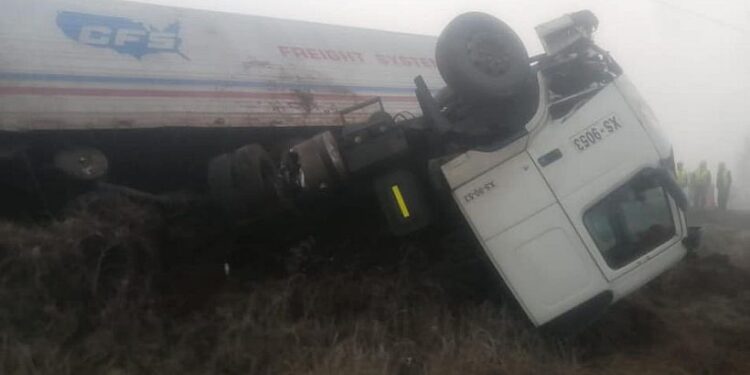 Escarcha en rutas de la provincia provocó varios accidentes