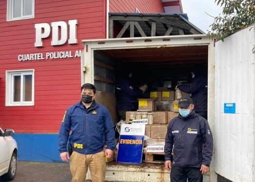Un detenido y 9.614 locos incautados deja fiscalización de Sernapesca en Ancud