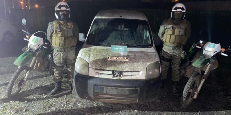 En Purranque recuperan vehículo robado el 2019 en Osorno