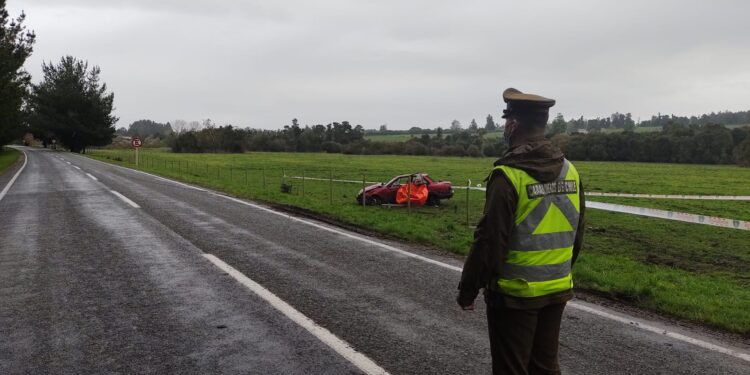 Una persona falleció en volcamiento en ruta a Cascadas-Puerto Octay