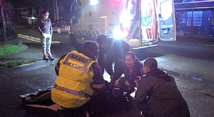 Una mujer quedó grave luego de ser atropellada por un vehículo en Osorno