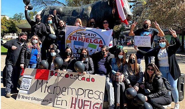 Trabajadores del BancoEstado ponen fin a la huelga legal
