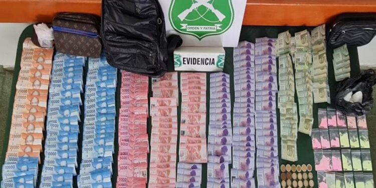 Tres personas fueron detenidas por tráfico de drogas en Villa Portal Osorno
