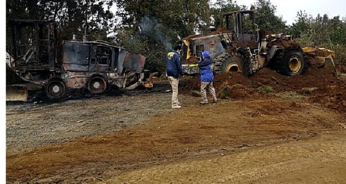 Nuevo ataque incendiario en la Región de Los Ríos
