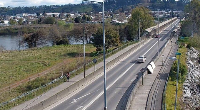 Hasta este domingo estará cerrado el puente Chaurakawin por obras del MOP