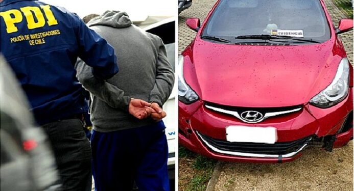 Valdivia: Capturan a delincuente por robo y homicidio frustrado contra funcionarios PDI