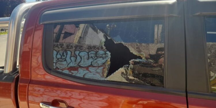 Osado ladrón de un televisor desde una camioneta fue detenido por Carabineros