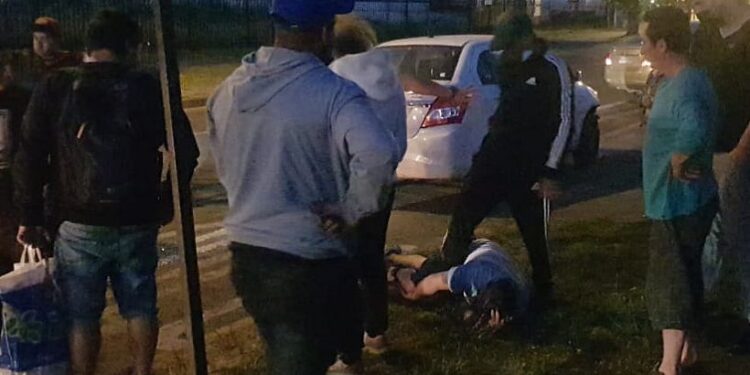 Osorno: Detienen a conductor ebrio que colisionó a un motociclista