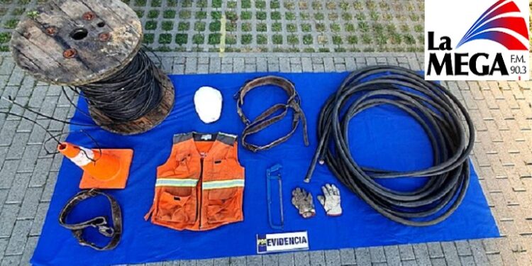 Valdivia: Osado delincuente se hacía pasar por «técnico» para robar cables telefónicos