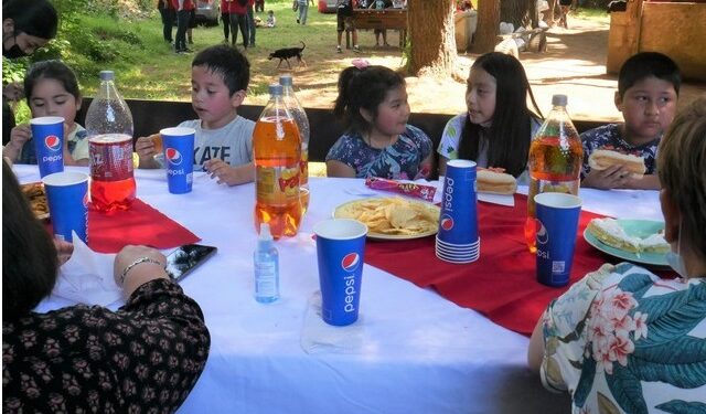 Niños de Osorno celebraron navidad gracias a Saesa