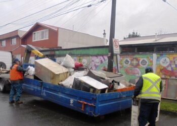 En el sector de Francke sur continuará la campaña “Patio Limpio 2022”