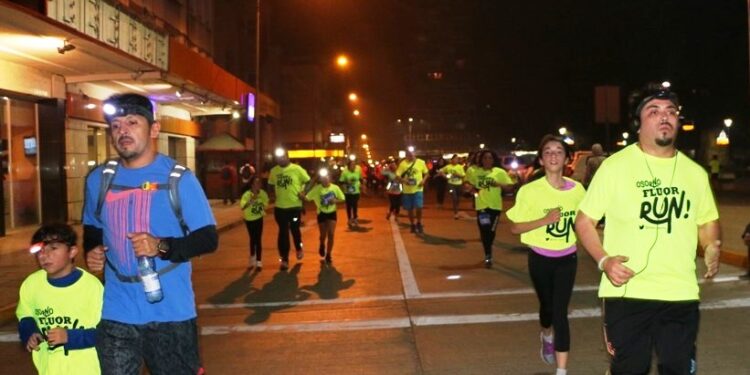 Este lunes 28 se abren las inscripciones para la corrida nocturna “Flúor Run 2022”