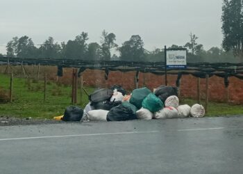 Vecinos de la Ruta CH- 215 reclaman falta de recolección de basura