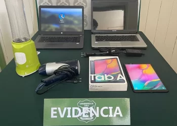 Osorno: Detienen a hombre que vendía por Facebook equipos robados desde Escuela Ana Aichele