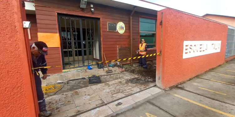 Dan inicio a obras de conservación de escuela Italia en Osorno