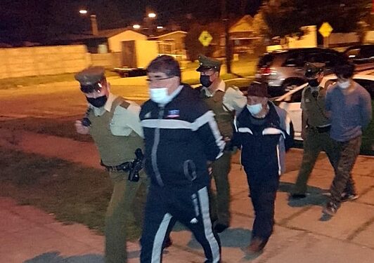 9 personas fueron detenidas en Osorno tras ronda preventiva de Carabineros
