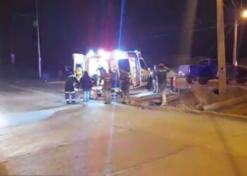 Repartidor de comida resultó lesionado tras colisión vehicular en Osorno 